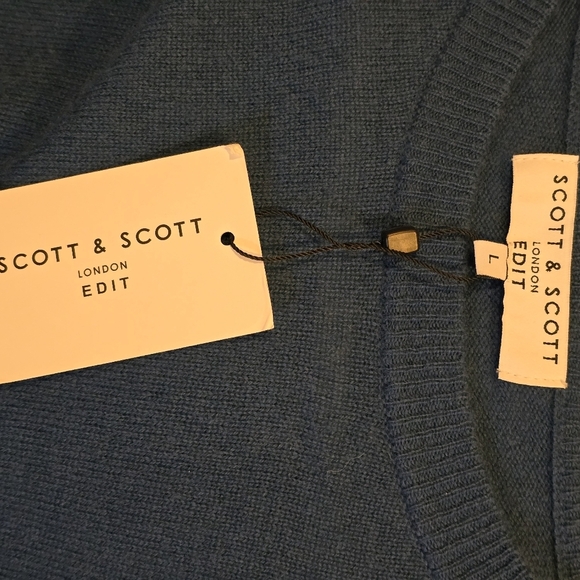 LoveshackFancy Skirt ( M) & Scott and Scott London Sweater (L) Set Retails $645 - Picture 6 of 9